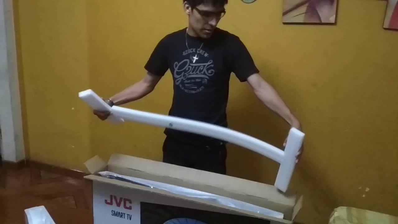 Unboxing Smart tv jvc 43 pulgadas modelo 43kb68