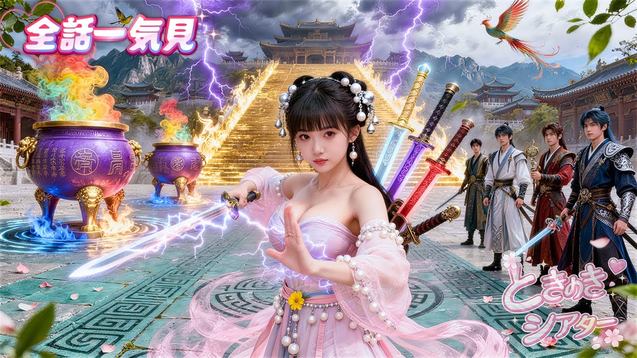 修行界の無能少女が実は最強の使者だった！治癒系だけど、錬丹、剣術、符術、陣法で天才を一掃！美しい師父と七人の師兄に溺愛される！#治癒系女子 #七人の師兄  #強すぎ女子