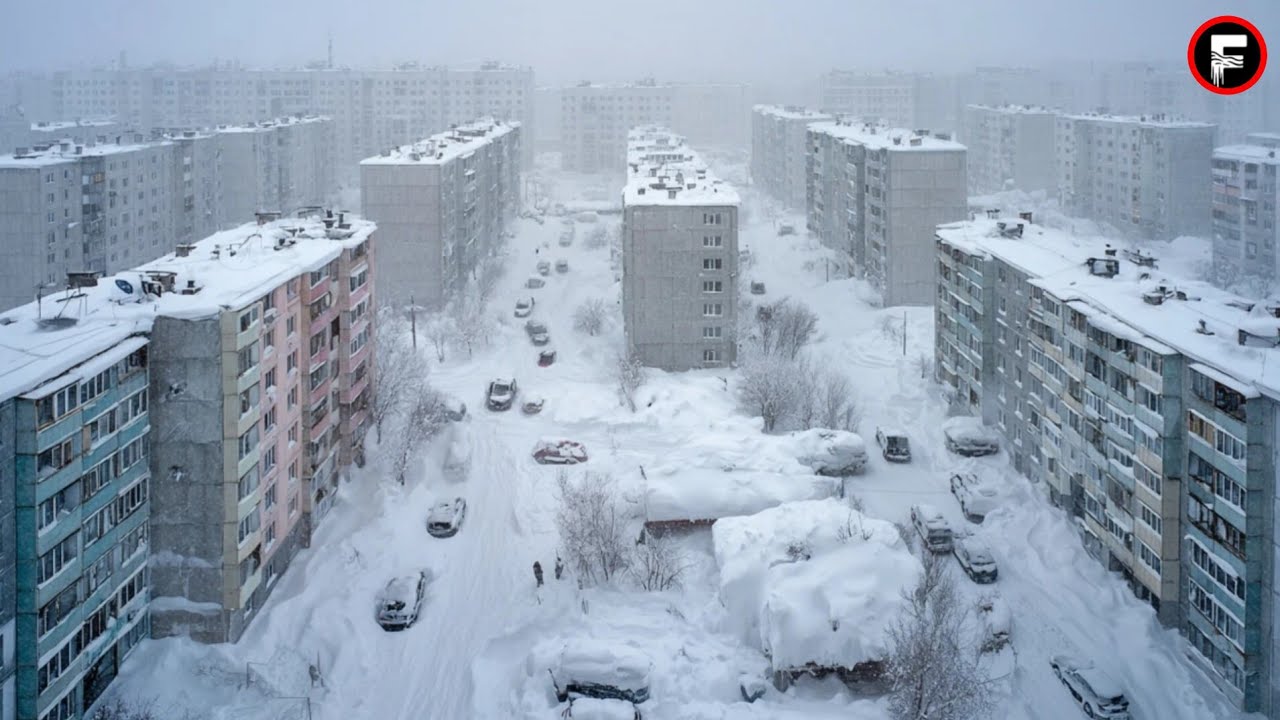 Chaos in Russia, Historic Snowstorm Buried Homes & Cars, Disrupted Daily life in Moscow & Kamchatka