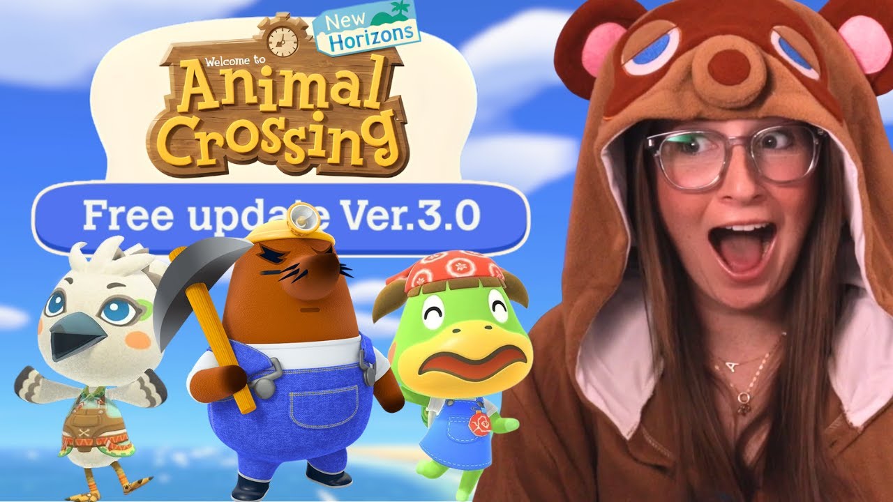 ANIMAL CROSSING 3.0 UPDATE IS HERE EARLY!!! FIRST LOOK AT EVERYTHING!