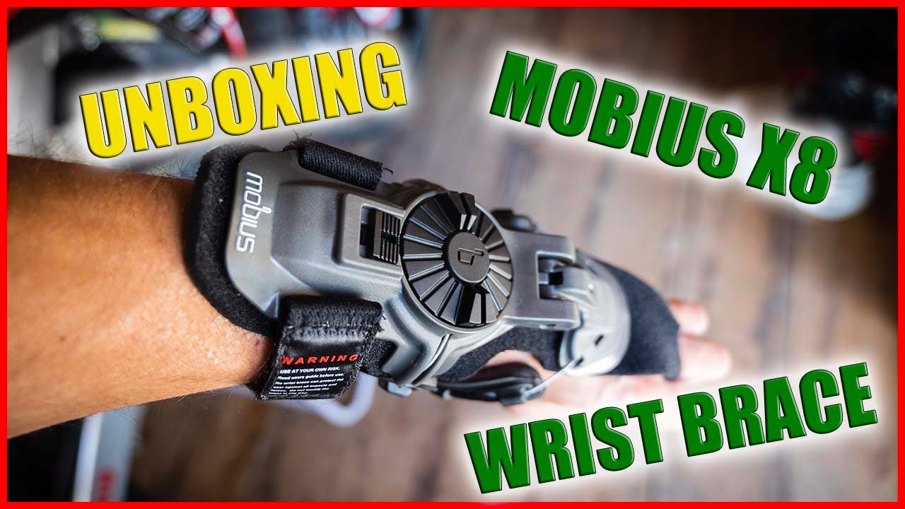 Unboxing Mobius x8 wrist brace