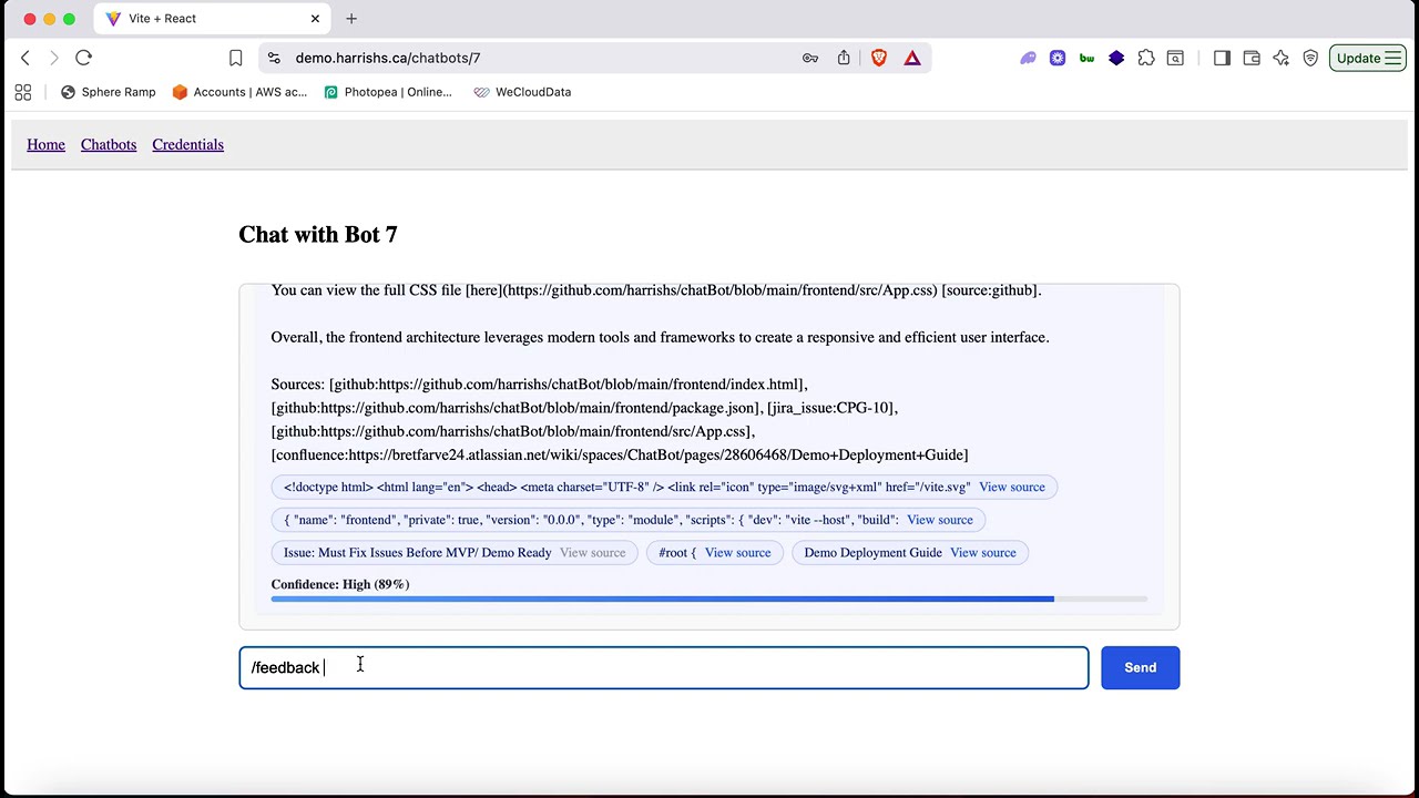 Multi Tenant AI Chatbot SaaS Platform - Demo 2