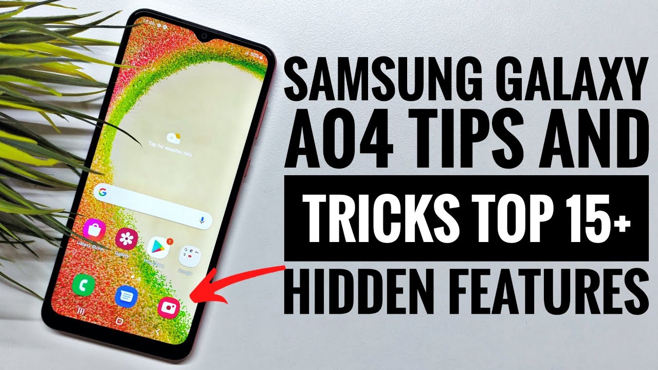 Samsung Galaxy A04 Tips And Tricks - Top 15++ Hidden Features | Hindi-हिंदी