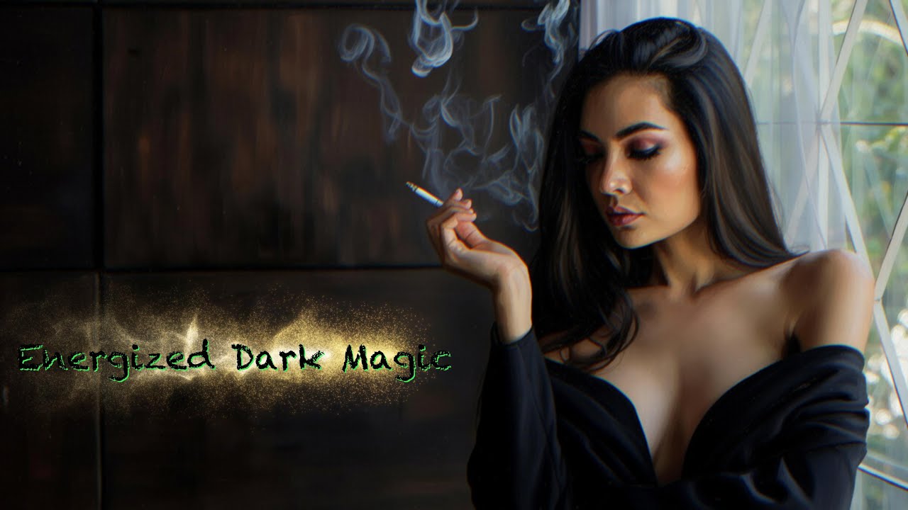 Energized Dark Magic | Music-Driven Smoking Art