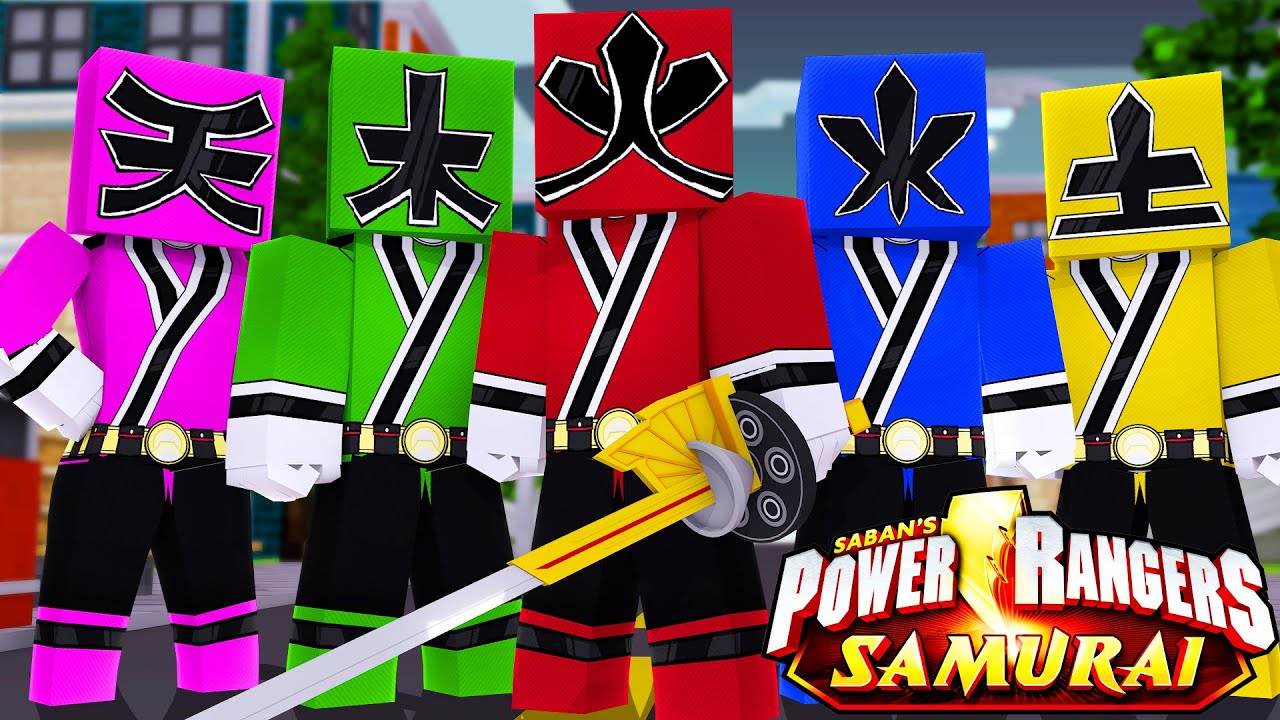 Minecraft: VIRAMOS RANGERS! - POWER RANGERS SAMURAI Ep.02 ‹‹ P3DRU ››