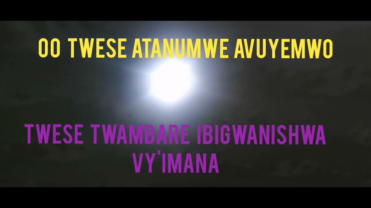 #Ambara ibigwanishwa by #Eliudi Nishimwe official #video lirics official