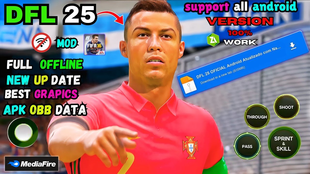 🔥 DFL 25 MOD APK! BEST GRAPHICS & OFFLINE MODE 🚀 DOWNLOAD NOW! 