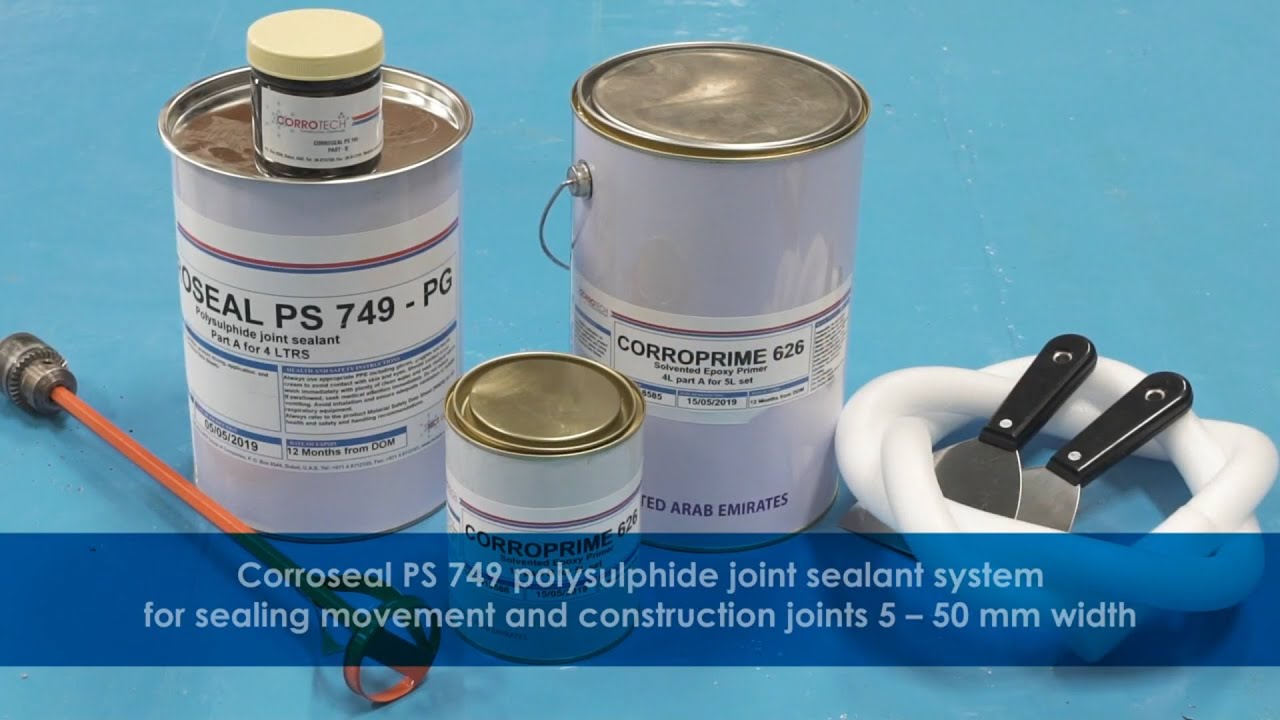 Corroseal PS 749 - Two Part Polysulphide Joint Sealant
