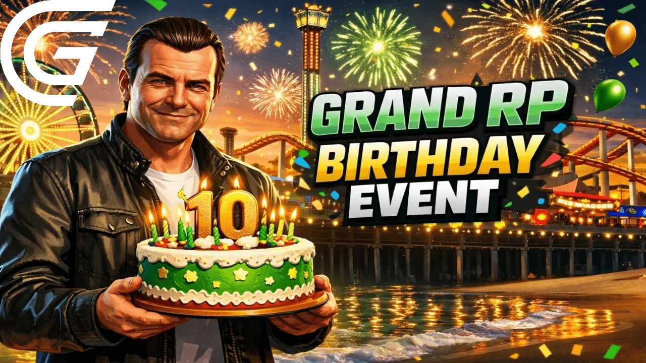 GRAND RP BIRTHDAY GUNCELLEMESI , YENİ GELEN KASALAR VE YENI GELEN BATTLEPASS !! 4K FULL HD