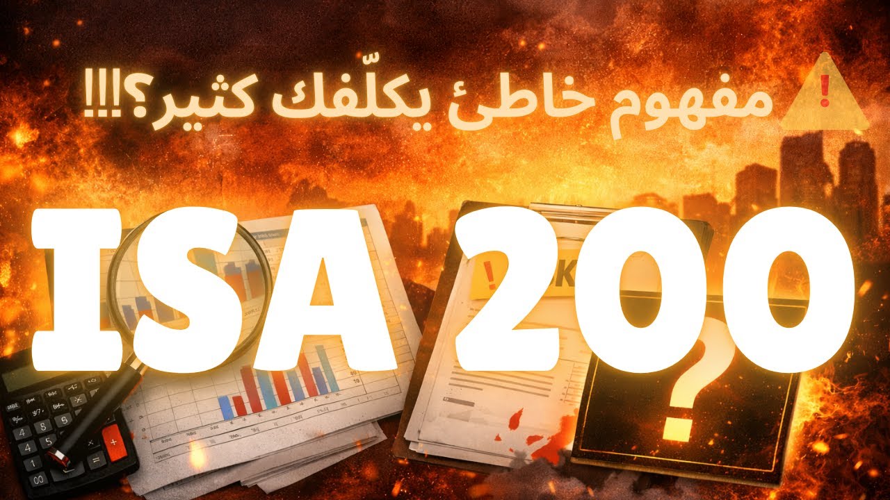 معيار التدقيق الدولي ISA 200  ببساطة
