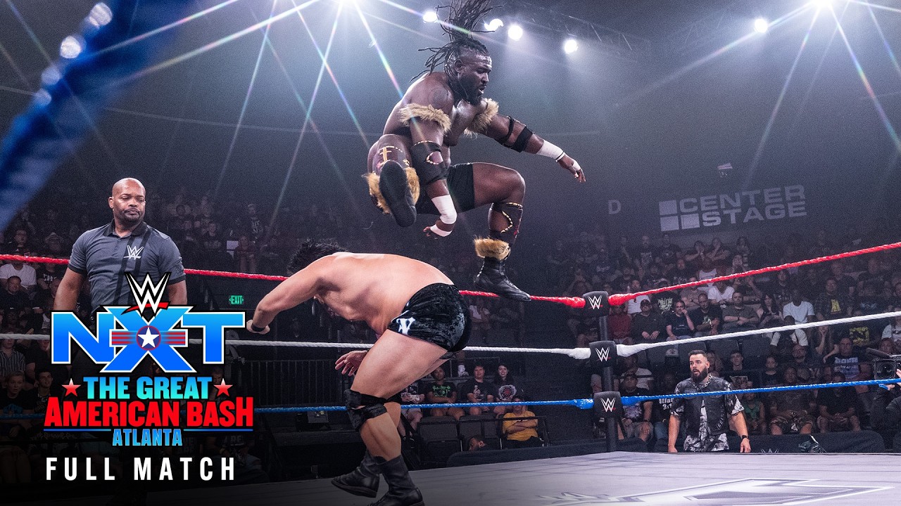 FULL MATCH: Oba Femi vs. Yoshiki Inamura | NXT Title Match: NXT Great American Bash 2025