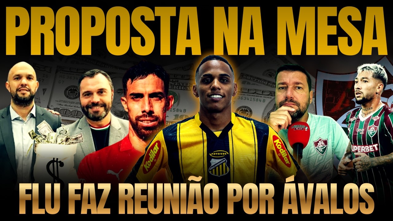 🔥FLU ENTRA NA DISPUTA POR DANTAS. CHAPÉU NO RIVAL? TRÊS ANOS DE CONTRATO PRO ÁVALOS? LUCHO FORA?