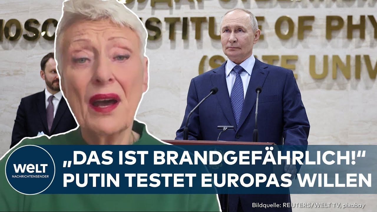 UKRAINE: „Putin testet Europas Willen – und findet Schwäche statt Standhaftigkeit“
