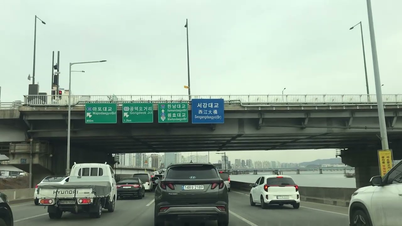 Seoul. Driving home. 2/23/2026-2.