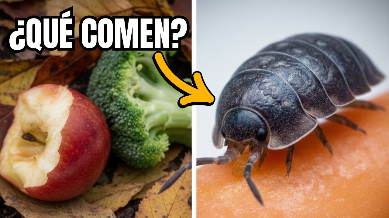 Guía definitiva de cómo alimentar Isópodos | ¡Usa tus SOBRAS!