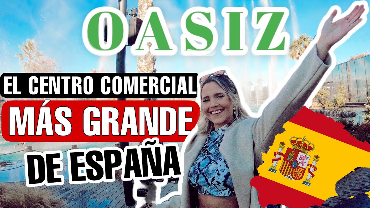 ASI ES EL CENTRO COMERCIAL MÁS GRANDE DE ESPAÑA😱... ¿OASIZ tiene una playa?🤨🌊🔥@SOYLAPECOSA