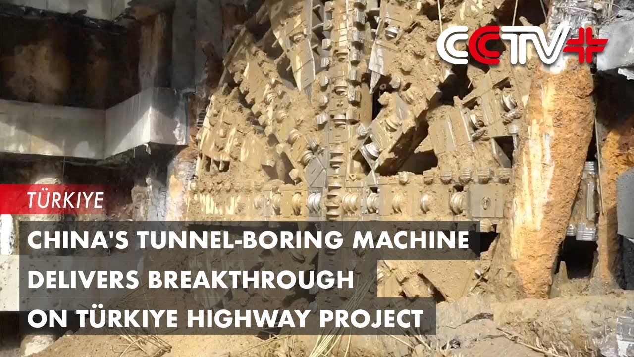 China's Tunnel-Boring Machine Delivers Breakthrough on Türkiye Highway Project