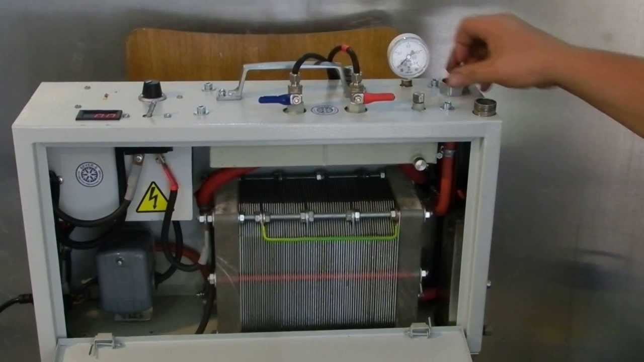 Oxygydrogen welding station 