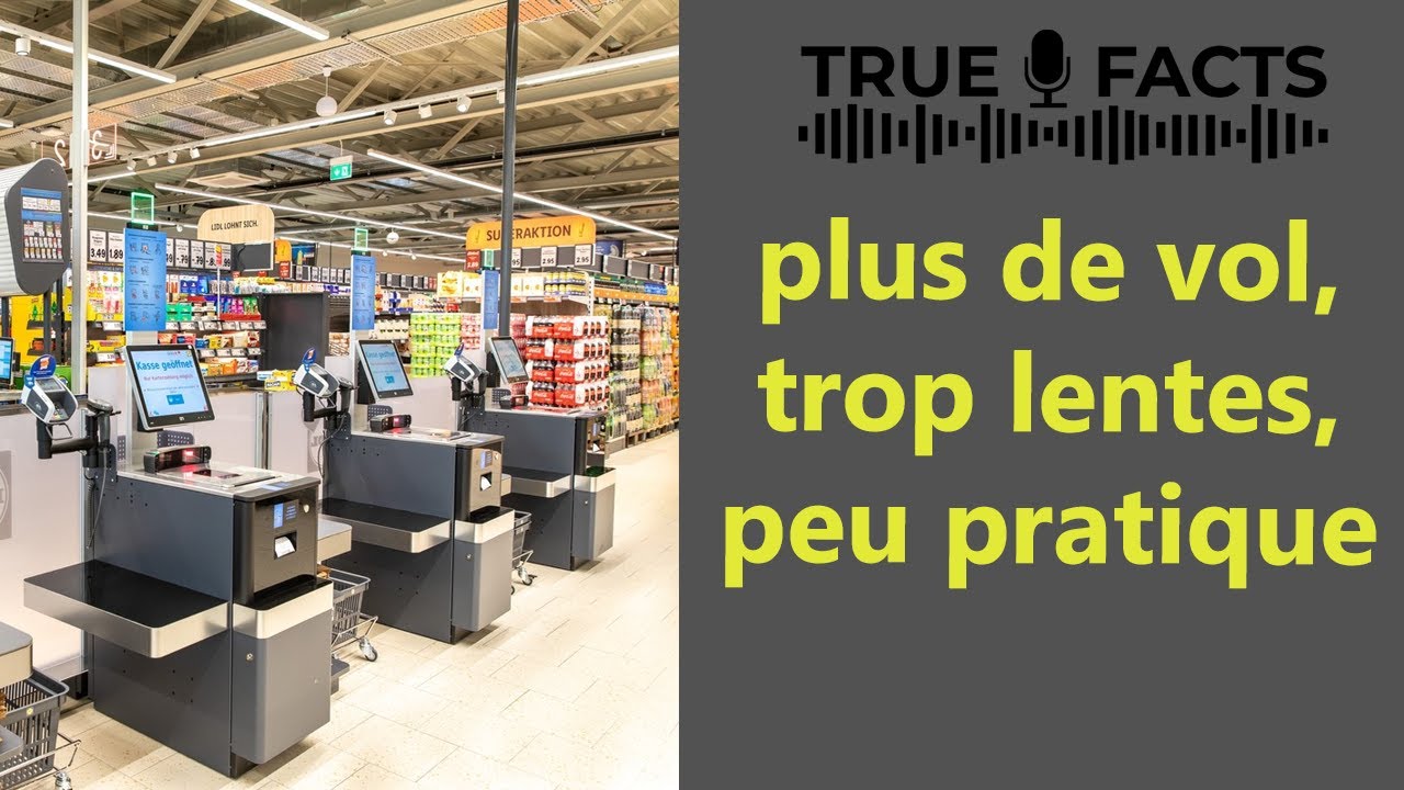 Les caisses libre-service sont innefficaces
