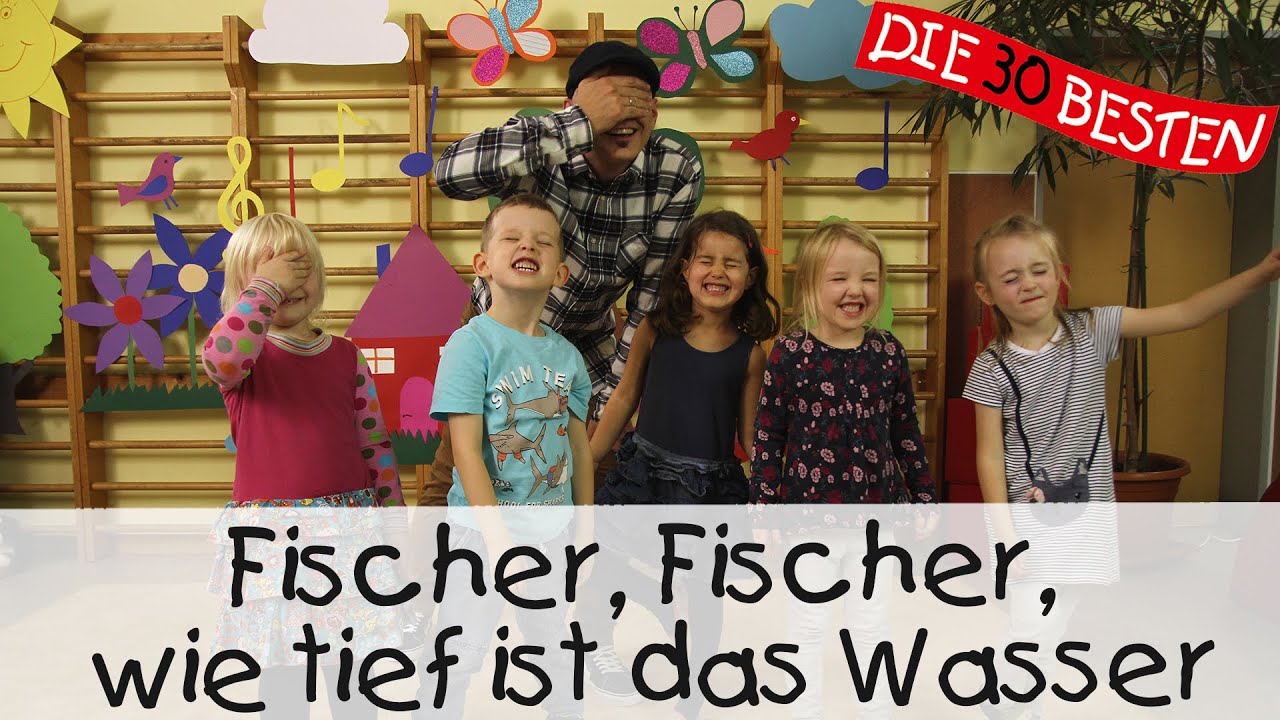 👩🏼 Fischer, Fischer, wie tief ist das Wasser - Singen, Tanzen und Bewegen || Kinderlieder