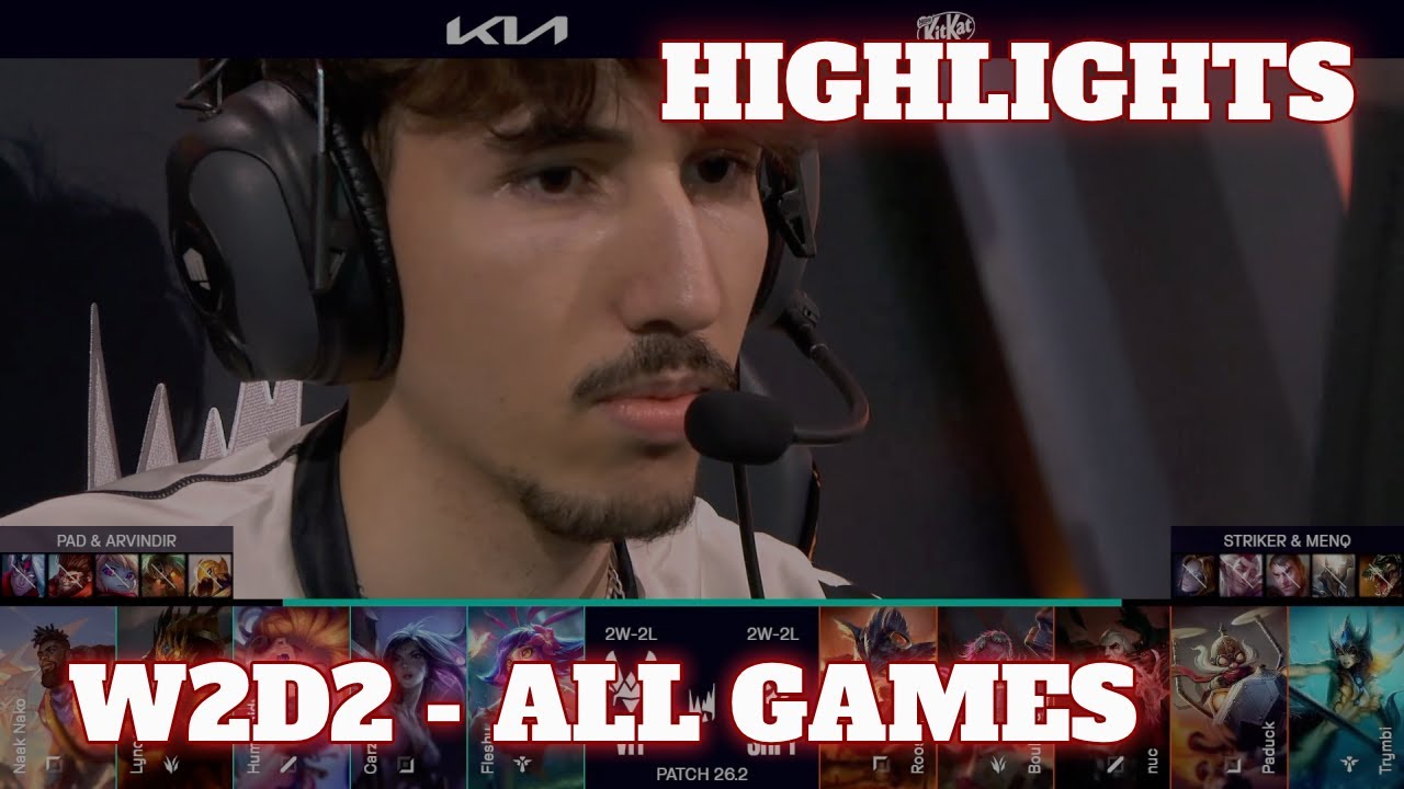LEC Versus 2026 W2D2 - All Games Highlights | Full Day Week 2 Day 2 LEC Versus 2026