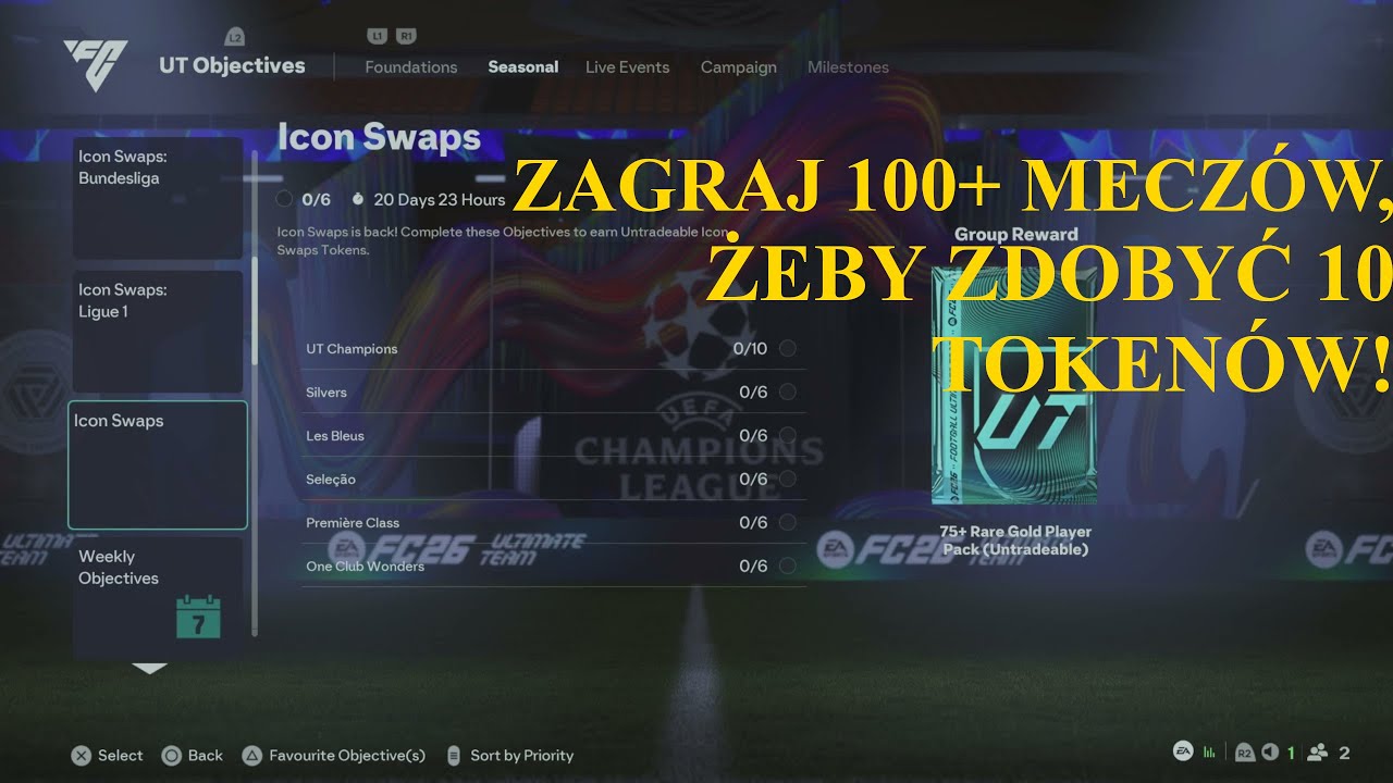 ONI SĄ NIENORMALNI! ICON SWAPY, NAGRODY I ZADANIA | FC 26 UltiMETA Team #38