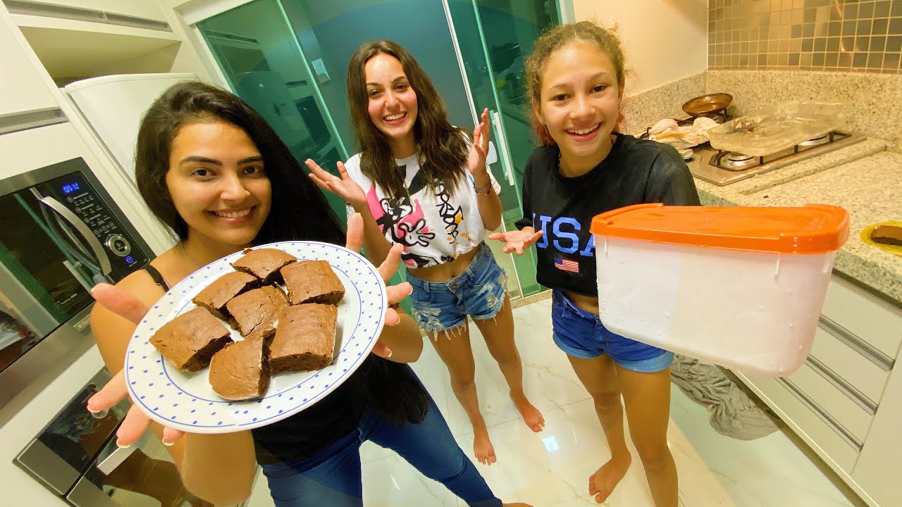 ENSINEI O MELHOR BROWNIE DO MUNDO PRA ELAS | Porto Rico PR