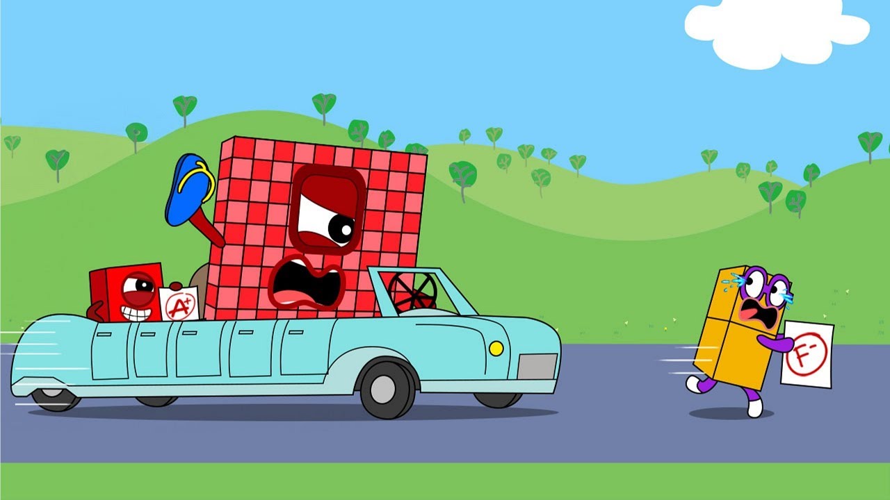 Numberblocks 100! Don't PUNISH Numberblocks 2 too HARD - Numberblocks Funny Animation