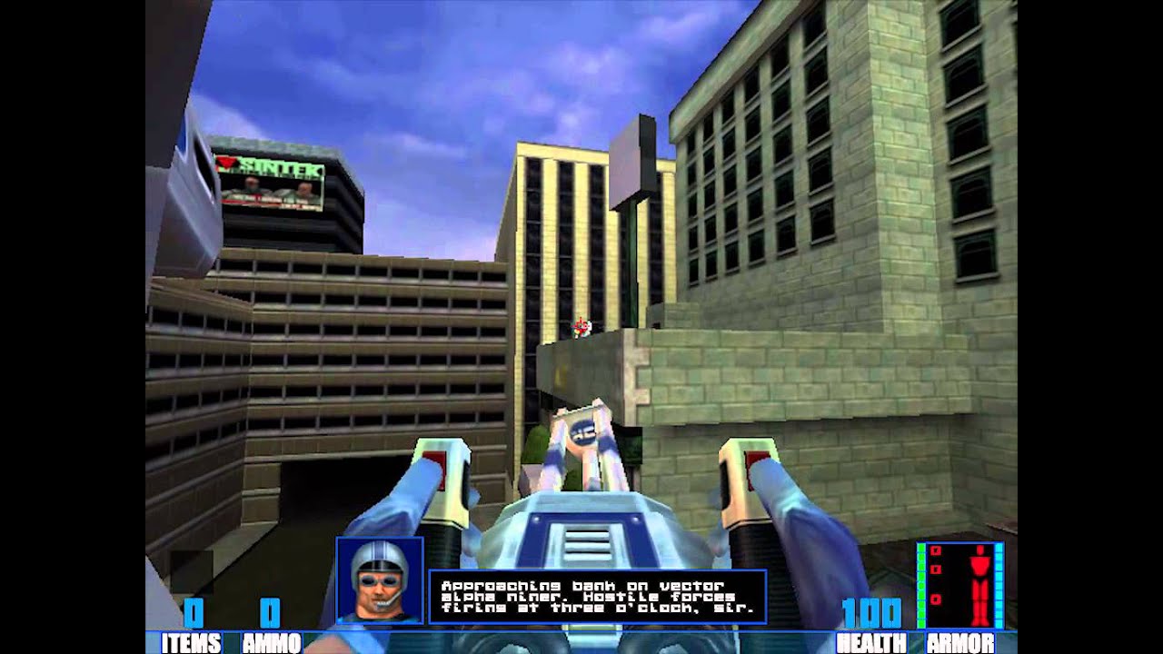 SiN Initial Gameplay (1998, Ritual Entertainment)