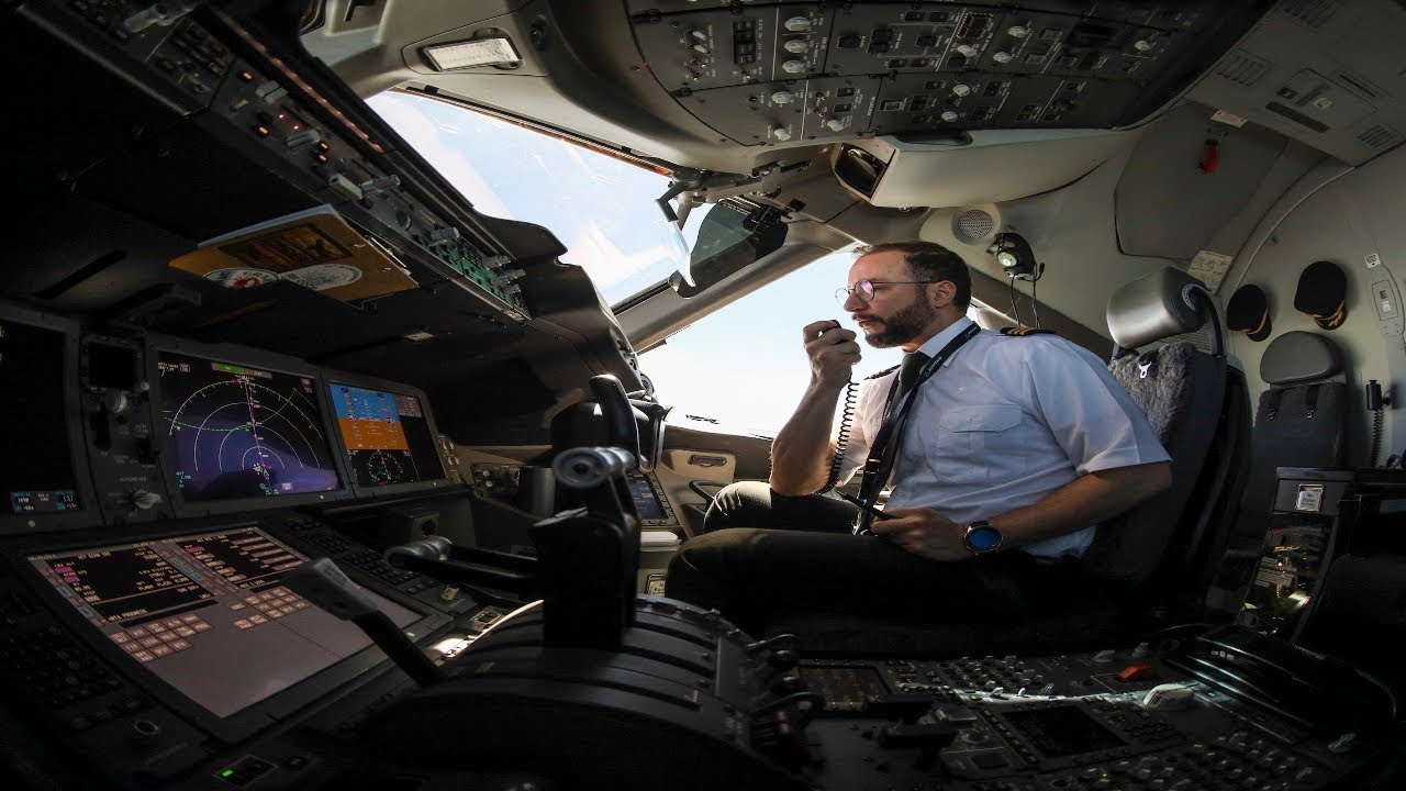 Boeing 787 Mi primer despegue como capitán del Dreamliner I Flight Deck