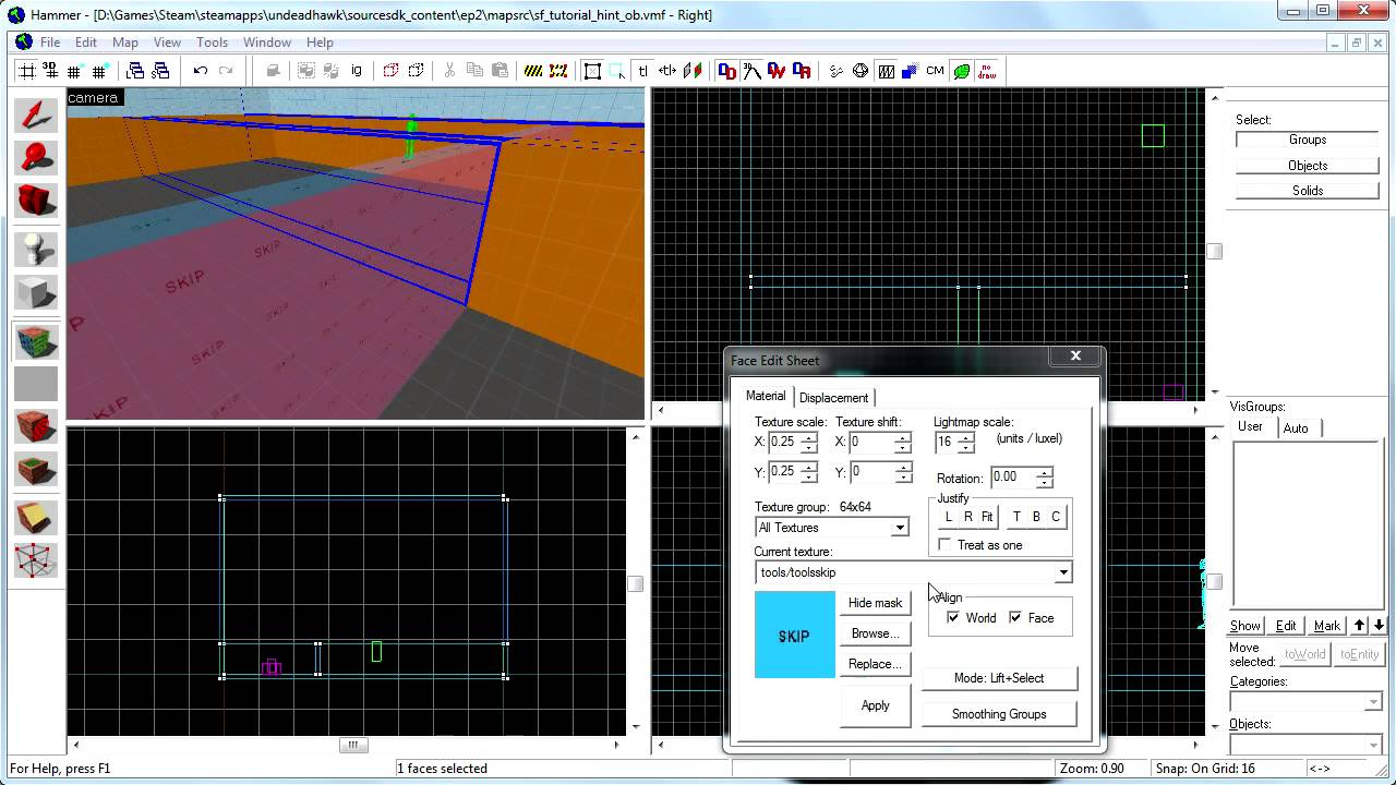 SF's Hammer Tutorials - Optimization 2: Hint & Skip