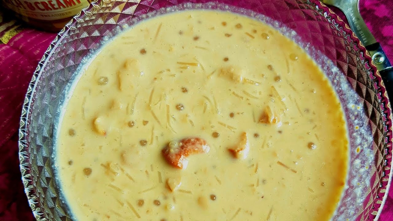 Dulce de leche payasam with Sago & Vermicelli/दुलसे दे लेचे पायसम /డల్సే డి లేచే పాయసం/பாயசம்