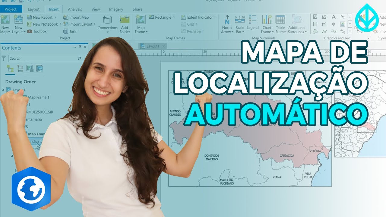 Como Fazer Quadrado de Localização Automaticamente no ArcGIS Pro