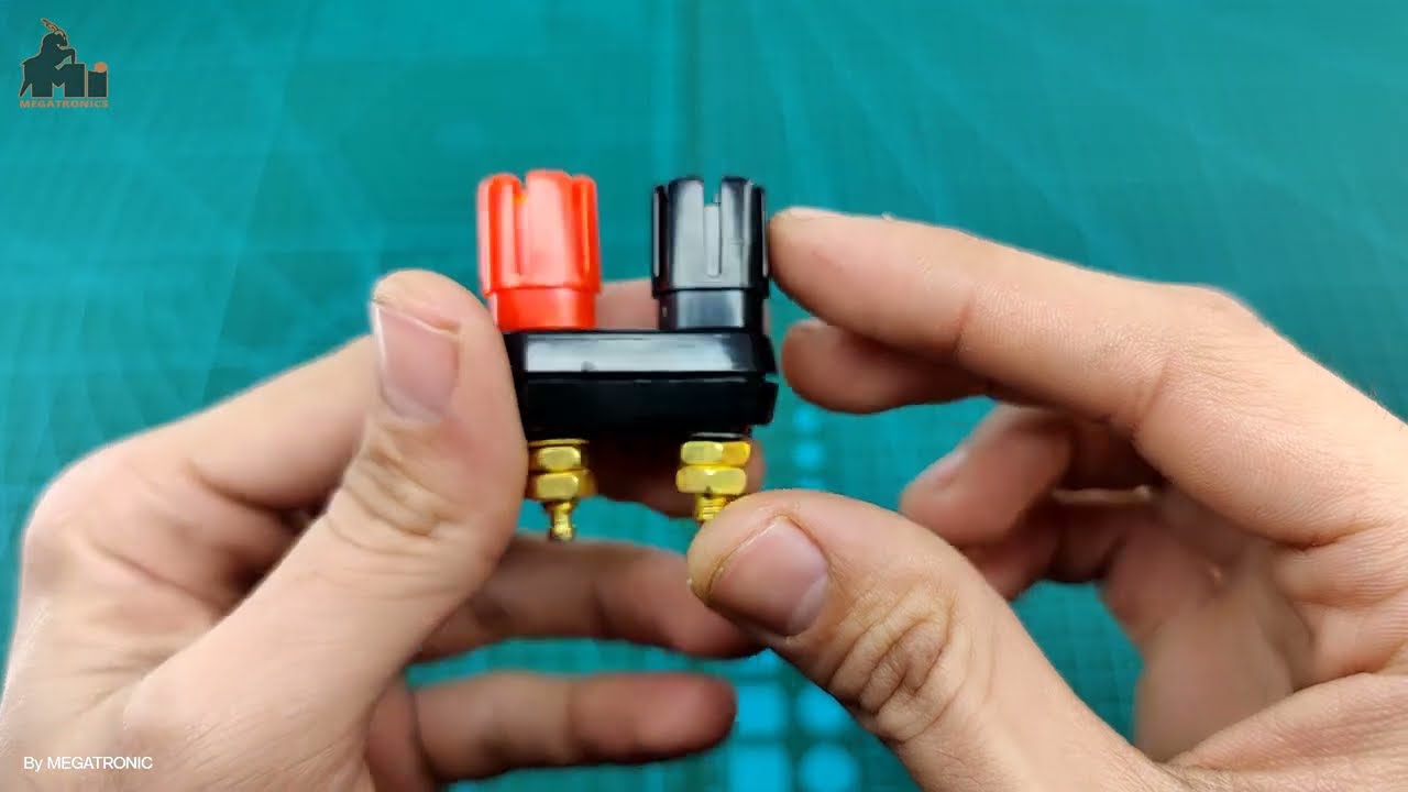 BPC101-Q148S9 | Banana Plugs Couple Terminals Dual 4mm Banana Plug