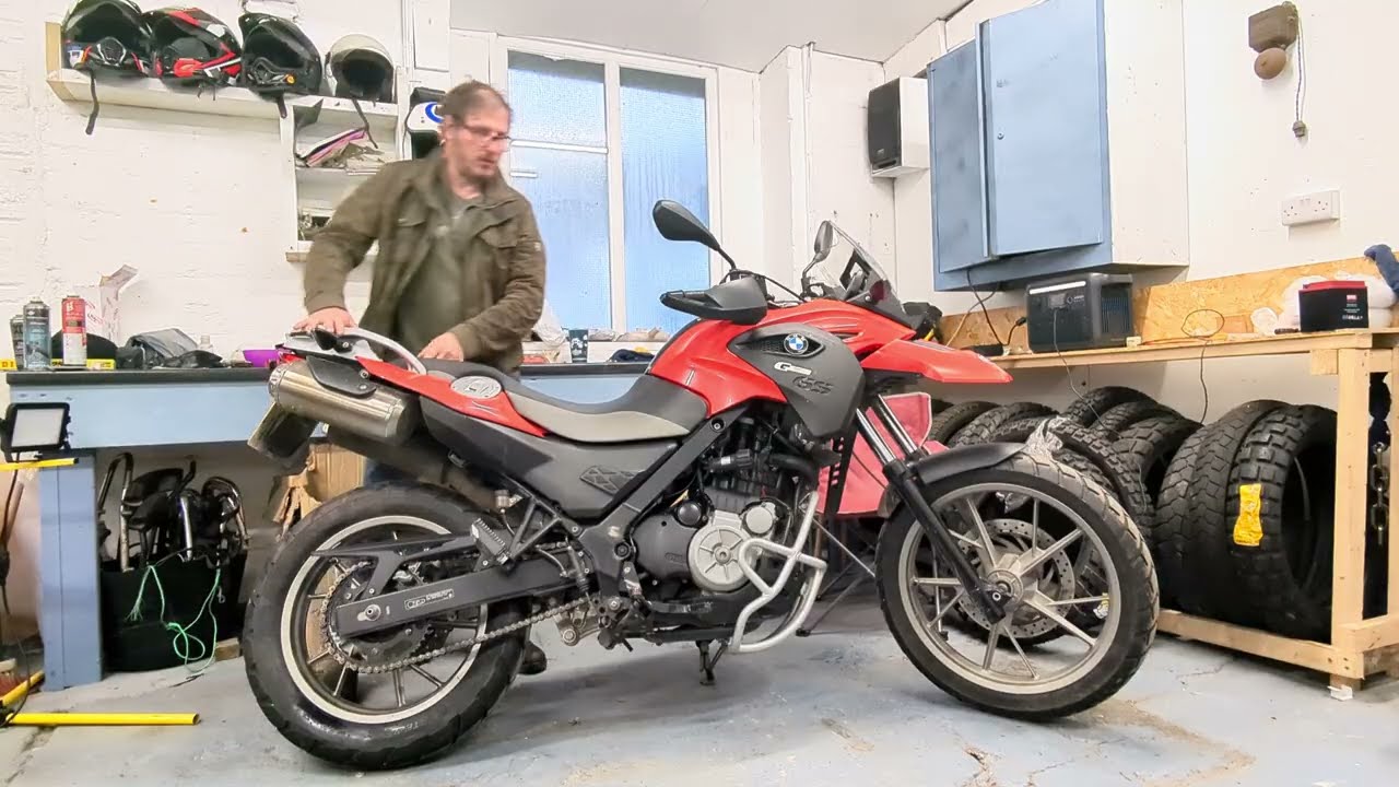 Готовим BMW G650GS к Марокко