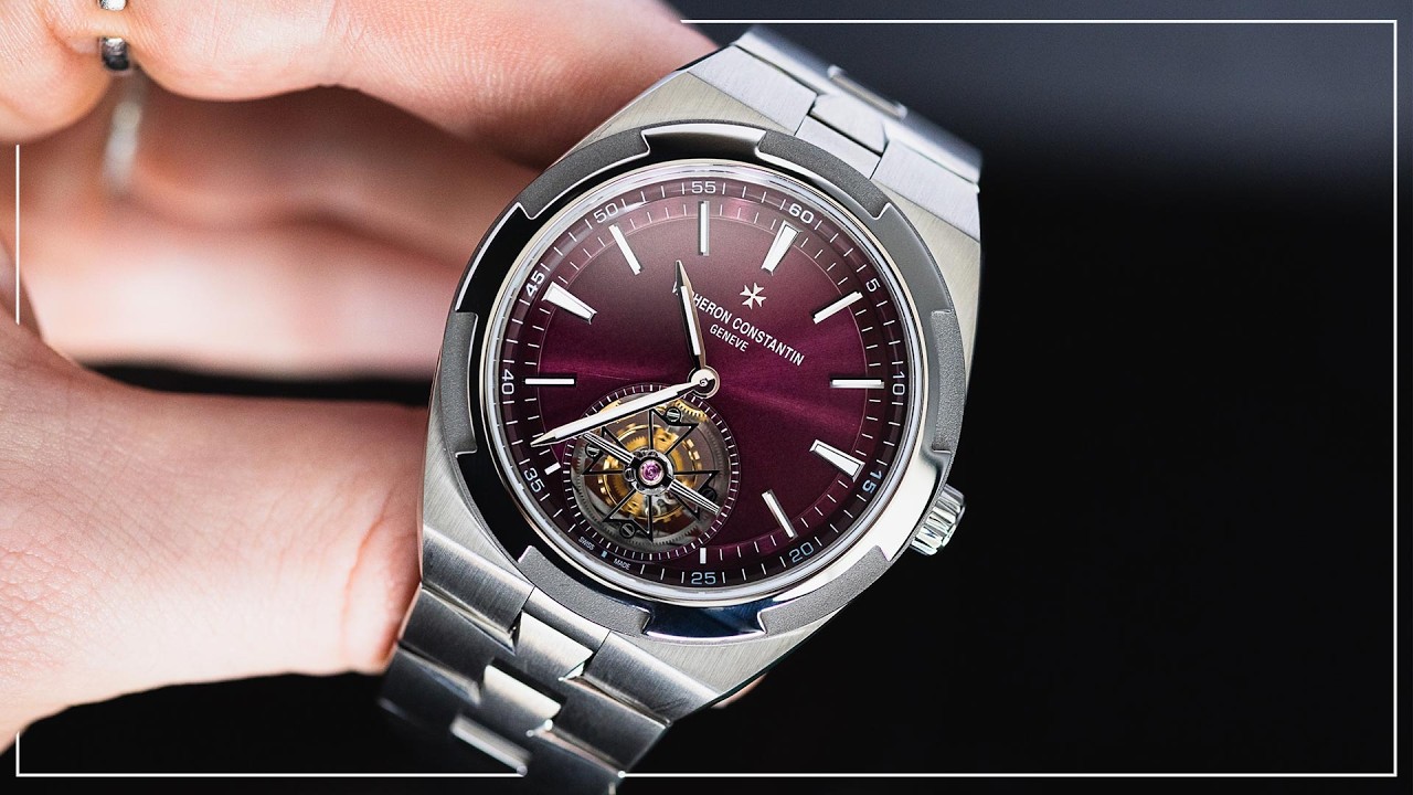 NEW Vacheron Constantin Overseas Tourbillon Deep Red
