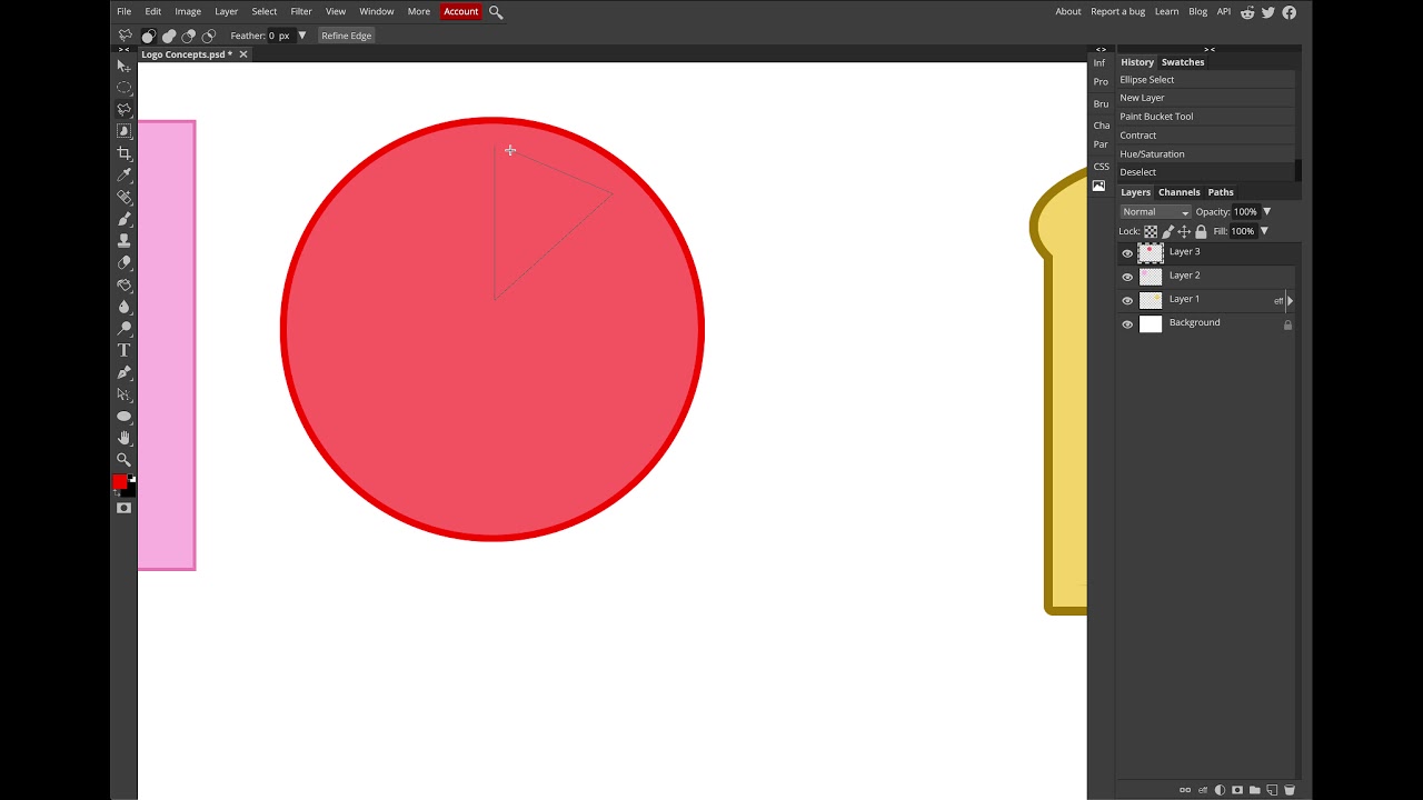 Logo Design in Photopea