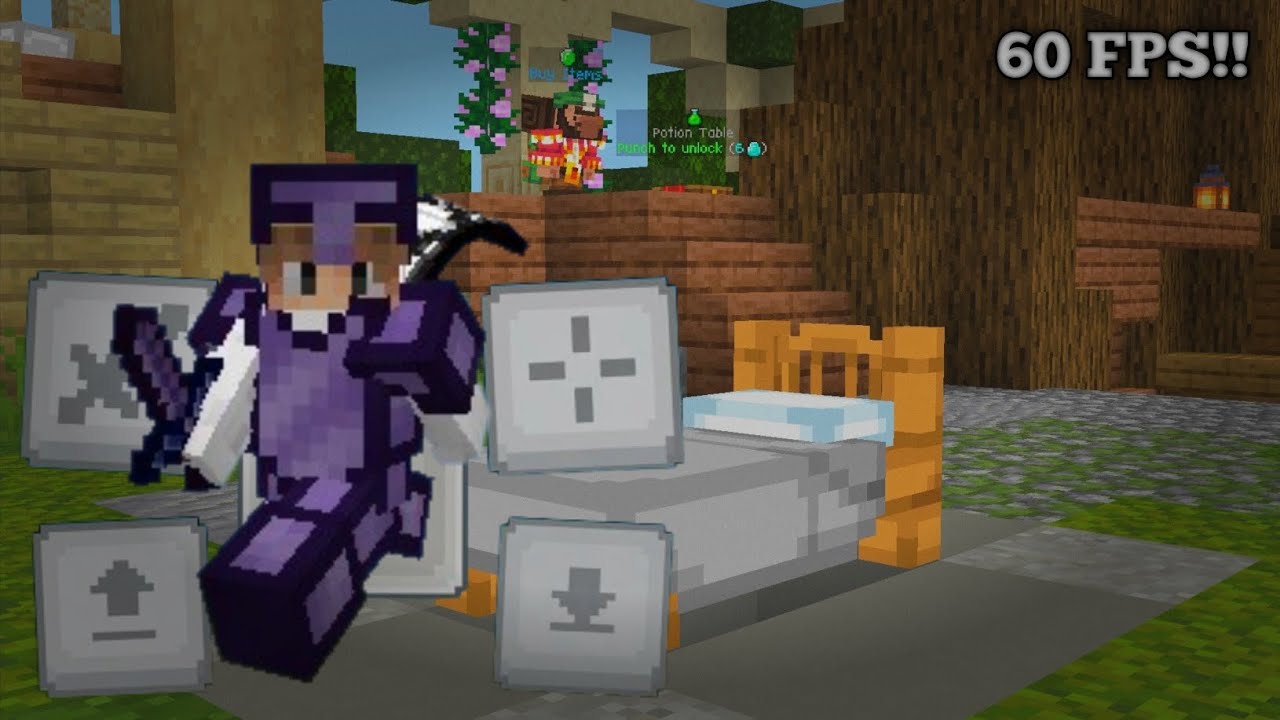 HIVE BEDWARS MOBILE S 4 |FPS|60|