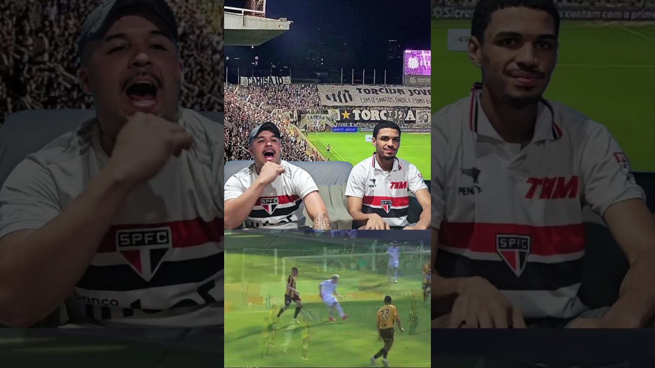 REACT SANTOS 2 X 1 NOVORIZONTINO  #santos #novorizontino #gabigol #reactsantos2x1novorizontino