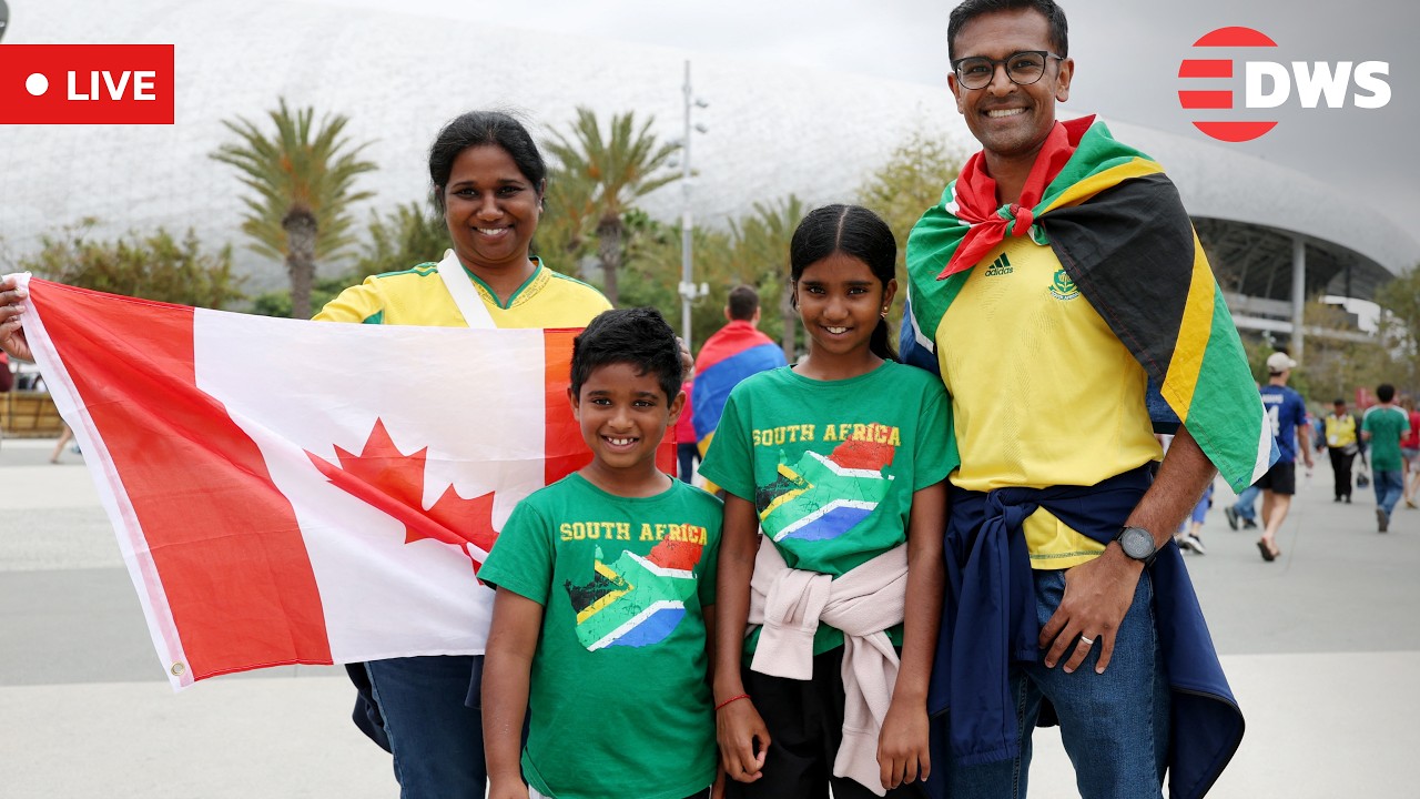 LIVE: Massive Toronto Crowd Watches Canada Vs South Africa World Cup Game | DWS News | AD14