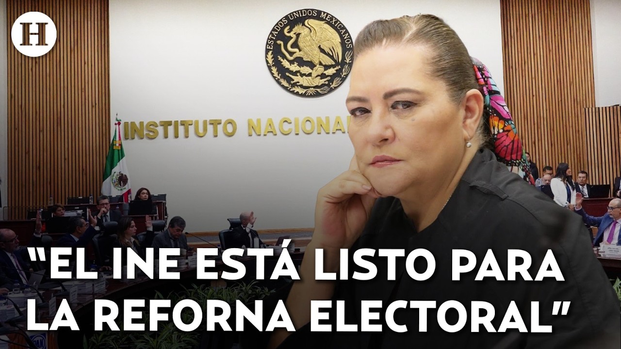 “No es la primera reforma que enfrenta el INE”: Guadalupe Tadei asegura que el organismo está listo