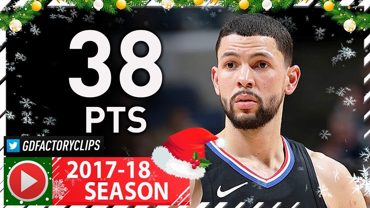 Austin Rivers NEW Career-HIGH Full Highlights vs Grizzlies (2017.12.23) - 38 Pts