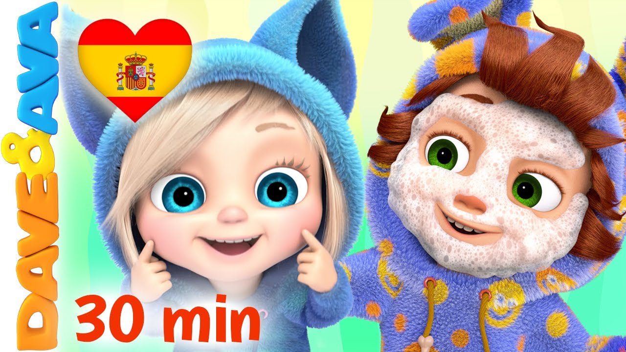 😍 Así Nos Despertamos y Más Canciones Infantiles | En la Bahía | Dave and Ava en Español 😍