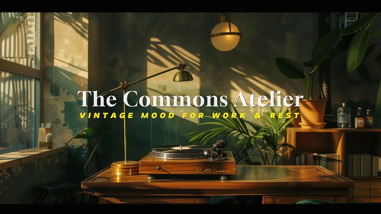 [ SLAB Commons ] The Commons Atelier ✦ Vintage mood for work & rest