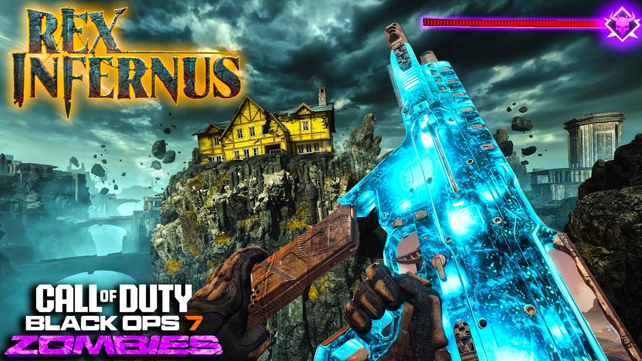 Rex Infernus Easter Egg Hunt & Boss Fight - Black Ops 7 Zombies DLC5