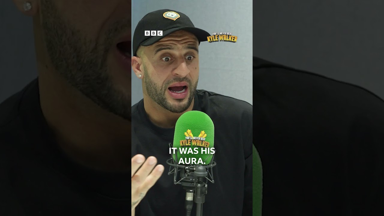 When Kyle Walker met Pep Guardiola for the first time ✨ #YoullNeverBeatKyleWalker #BBCSounds