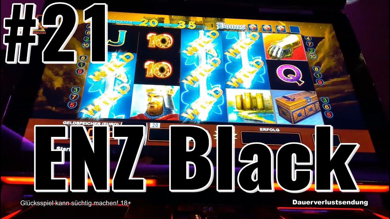 ENZ Black ⚫21 - Tizona zeigt ⚔️Schwerter & 🛡️Schilder | Merkur & Novoline