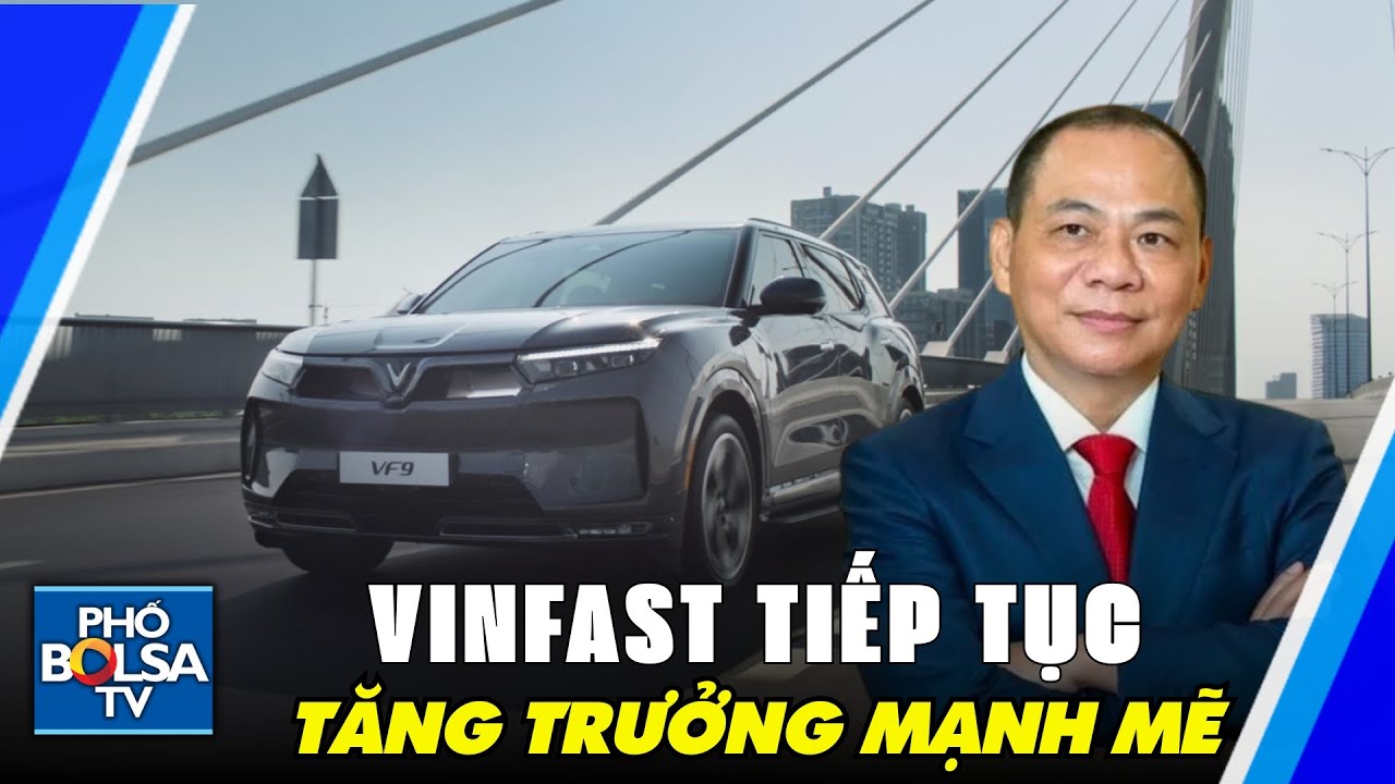 Vinfast tiếp tục ghi nhận tăng trưởng doanh thu mạnh mẽ trong quý III/2025