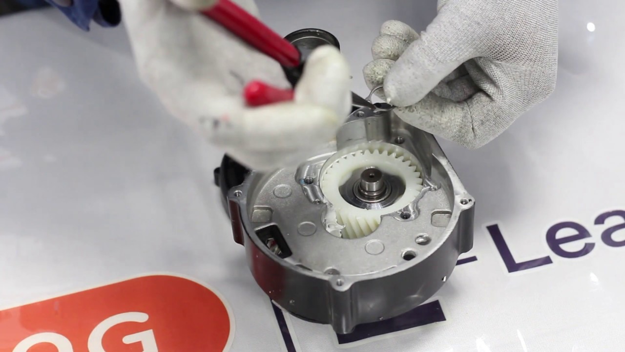 Green pedel Bafang BBS mid drive motor Assembling