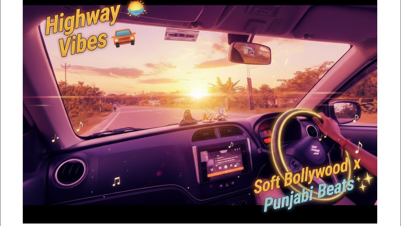 Highway & City Drive Vibes 🚗✨ | Soft Bollywood Beats | Drive with Pearl K10